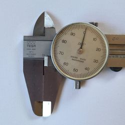 TESA 6" Dial Caliper - Swiss Made .001"
