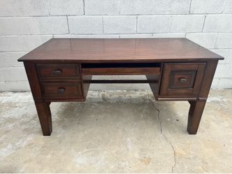 Wooden desk
