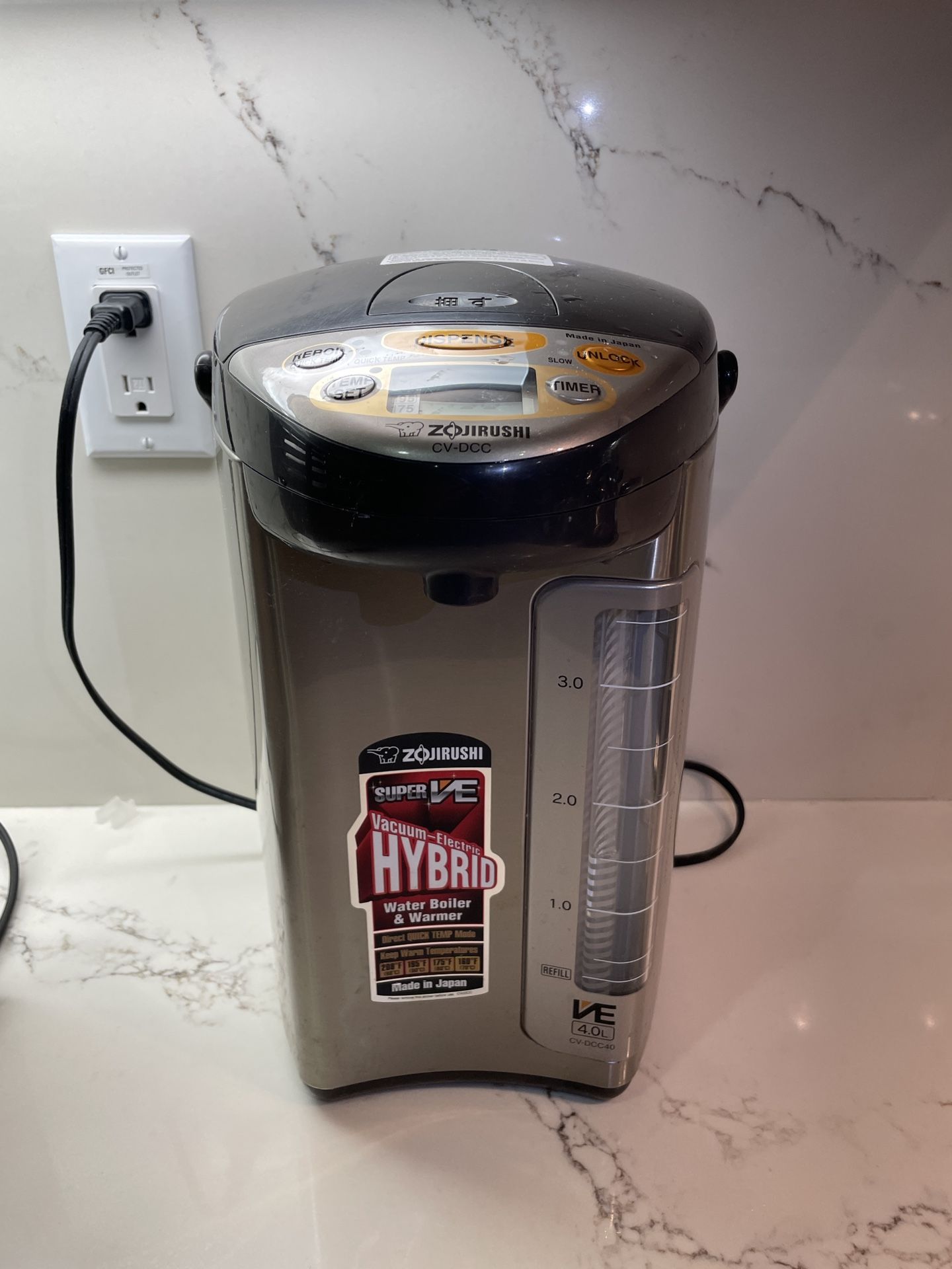 Zojirushi 4.0L Water Boiler & Warmer