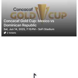 Mexico vs DR Gold Cup