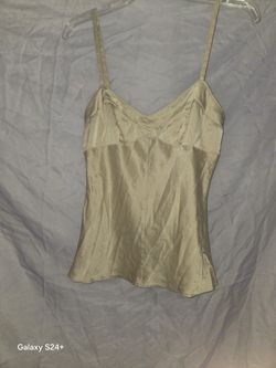 E PRESS GOLD CAMISOL TOP