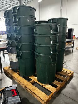 Trash cans