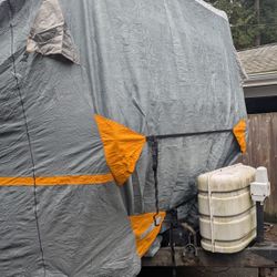 24ft-27ft Yintatech Brand Trailer Cover Grey