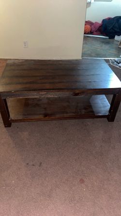 WOODEN TV STAND