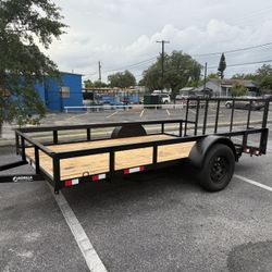 6.4x12 Utility Trailer 