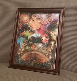 Helios. Ex Umbra In Solem. Original Artwork Framed Print. @itsnyron._ (IG)