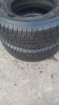Two very nice MICHELIN tires for sale. 265/75/16