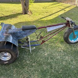 Custom Three Wheeled Drag Bike Frame