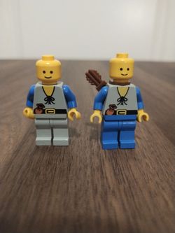 Lego Castle Peasant Minifigures Vintage
