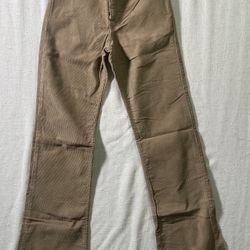 Vtg 70s Levis 517 Tan Corduroy Pants Deadstock 25x31 Bootcut Scoville 78