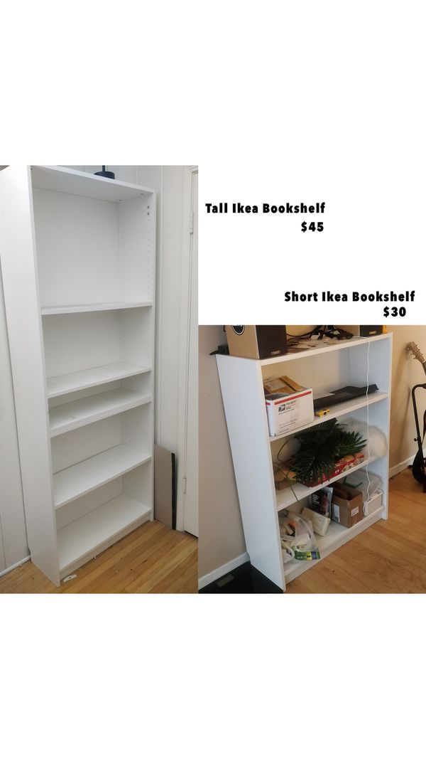 Ikea Tall Short Bookcases For Sale In Los Angeles Ca Offerup