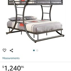 Bunk Bed With Mattresses 