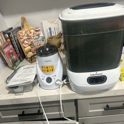 Baby Brezza Sterilizer & Dr brown bottle Warmer 