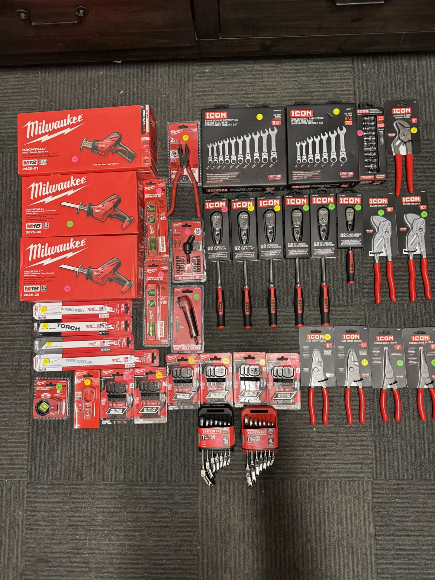 Milwaukee Icon & Craftsman Tools