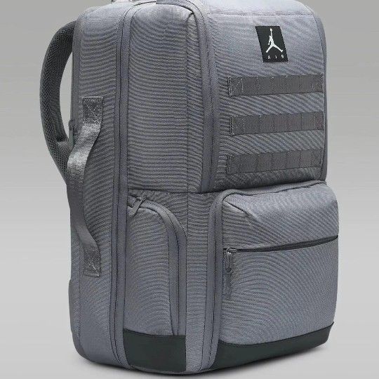 Nike Air Jordan Collectors Backpack Shoe Organizer 31.5 L Smoke Grey 9B0558-M19