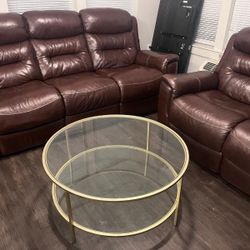 Living Room Set With Center Table