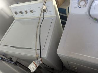Working washer and dryer
