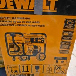 Dewalt Electric Start Gas Powered Portable Generator 
