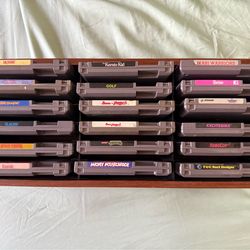 Nintendo NES Video Games and Box