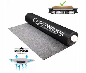 QuietWalk 360 sq. ft. x 6 ft. x 60 ft. x 1.4 mm Acoustical Underlayment with Vapor Barrier for All Vinyl Plank Flooring