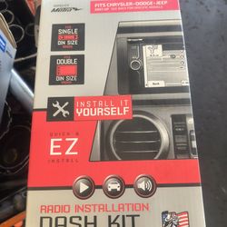 Metra Radio Install Kit For Chrysler Dodge And Jeep