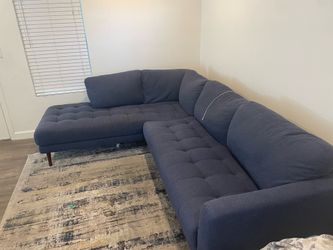 Living Spaces L shaped couch