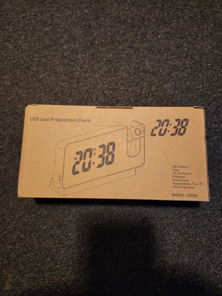 LED projection Clock