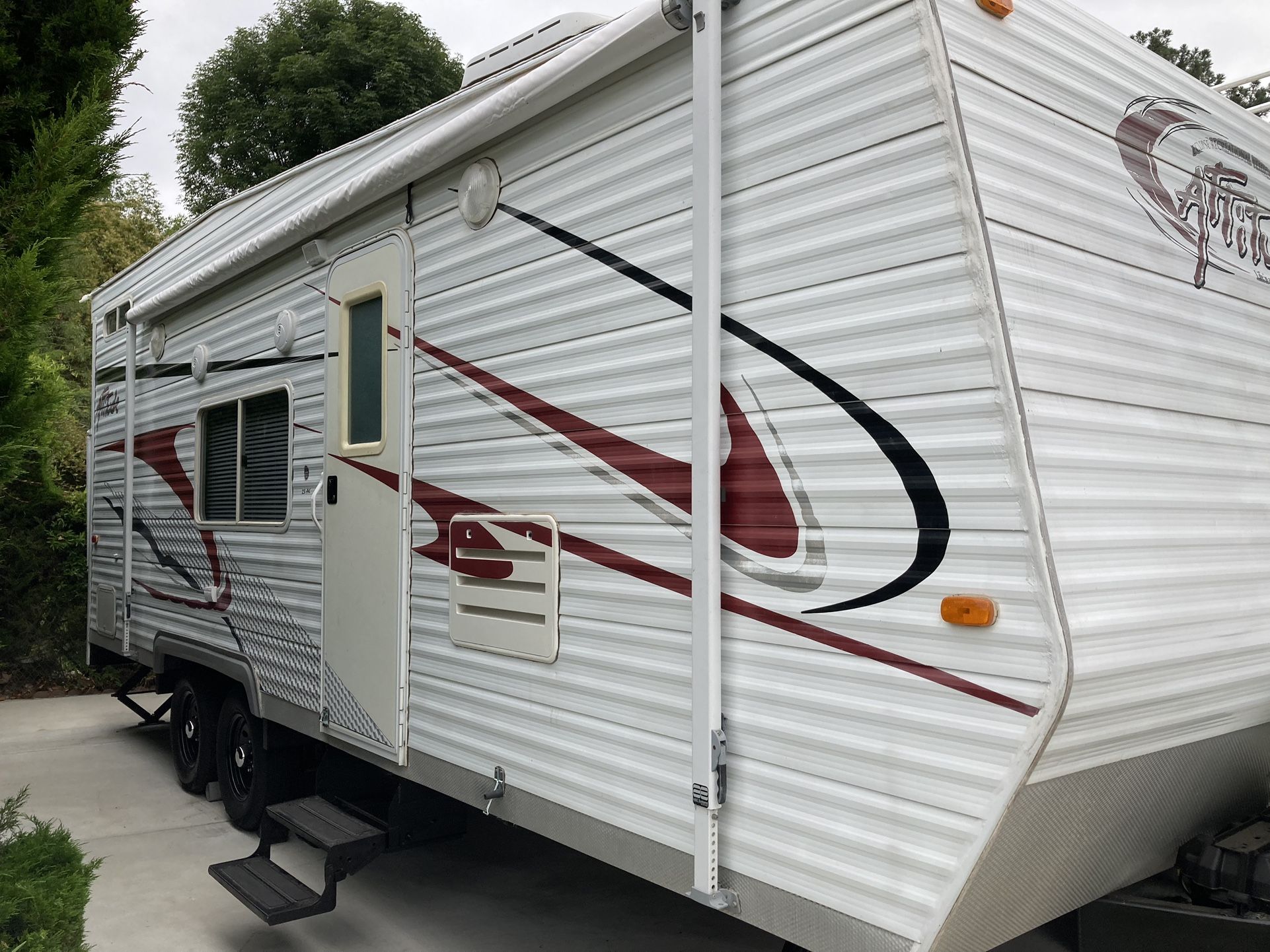 2007 Eclipse Attitude Toy Hauler Travel Trailer