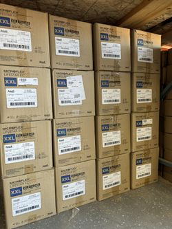 Microflex lifestar Powder Free Double Layer nitrile Exam Gloves XXL Size