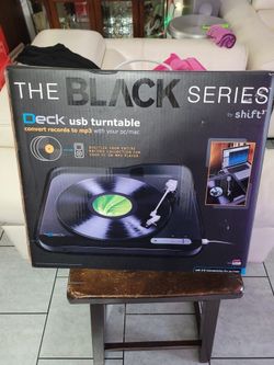 The Black Series Deck Usb Turntable