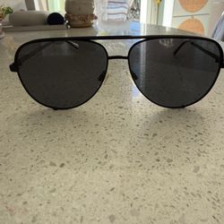 Quay High Key Aviator Sunglasses