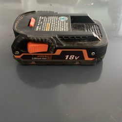 Rigid  Drill Battery Hyper Li Lithium Ion 18v 