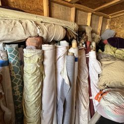 100+ Rolls Of Fabric