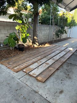 Used Douglas Fir Wood Planks 183 x 11 in
