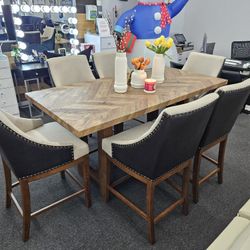 7pc Dining Room Set 