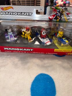 Hot Wheels Mario Kart 4-Pack Die-Cast Cars