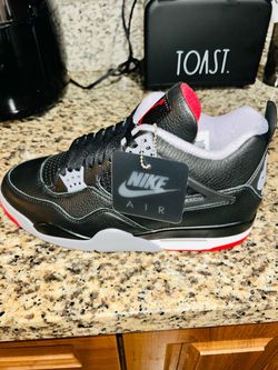 Nike Air Jordan’s 4 Retro Bred Reimagined Size 10m