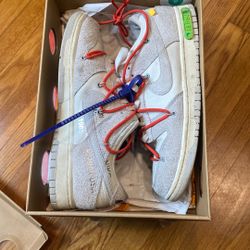 Off White Dunk Lows Sz 11