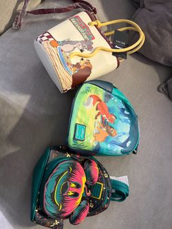 All three Loungefly bags