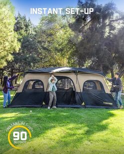C250 $360 FanttikOutdoor Zeta C12 Pro Max Instant Cabin Tent & FanttikOutdoor Beta C6 Apex SUV Tent