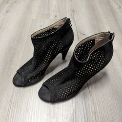 I.N.C - Women's Black Suede Heels - Size 7