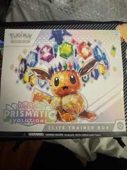 Prismatic evolutions Elite trainer box