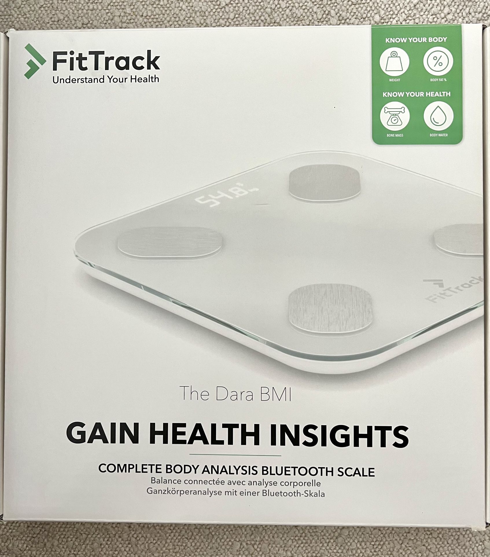 Gain Health InSights Scale FitTrack
