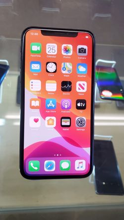 iPhone X unloked 256gb