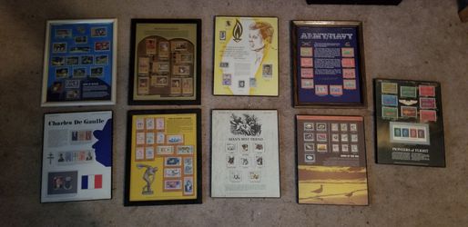 Stamp art collection 30.00 Each