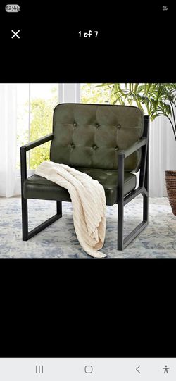 Modern Accent Arm Chair - Green