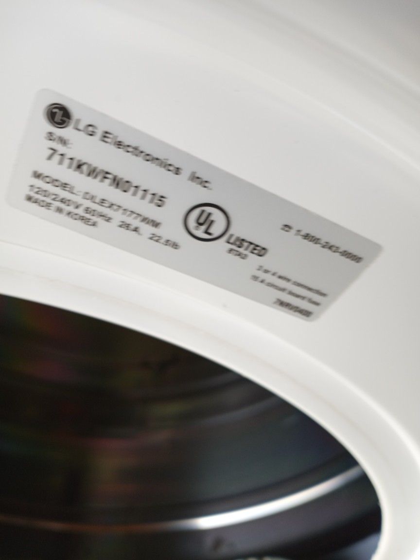 Washer And Dryer L G