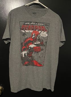 Marvel Deadpool Comic Cover Graphic T-Shirt