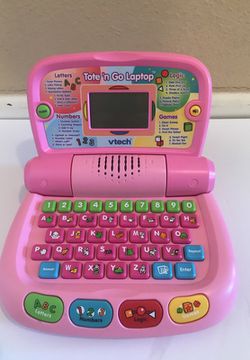 Vtech Tote and Go Laptop - Pink