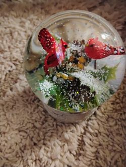 Snowglobe $10 Firm